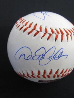 Derek Jeter & Alex Rodriguez signed baseball w/COA (New York Yankees)
